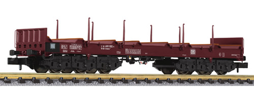 Liliput 265763 - Steel Transport Wagon with Stanchions DB Ep.IV