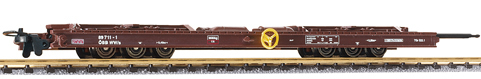 Liliput 291907 - wagon transporter OBB brown 89 xxx