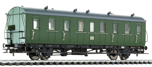 Liliput 334045 - coach 2-axle  2nd Class, Bp. 540-364 DR epoch III