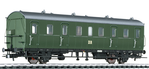 Liliput 334046 - coach 2-axle 2nd Class  DR epoch III with rear light