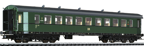 Liliput 334543 - Express Train Coach 2nd Class B4ümp 241-213 DR  EP III