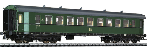 Liliput 334544 - Express Train Coach 2nd Class B4ümp 241-215 DR  EP III