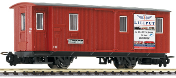 Liliput 371012 - Equipment wagon, Zillertalbahn, epoch V