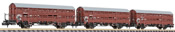 3pc Freight Car Set type Hbes-63 Vlmms