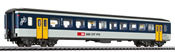 Swiss 2nd Class Passenger Coach of the SBB-CFF