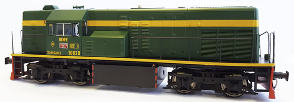 Mabar M-81507s - Spanish Diesel Locomotive 10820 of the RENFE with UIC (DCC Sound Decoder)