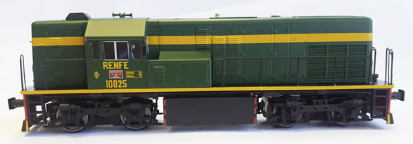 Mabar M-81508s - Spanish Diesel Locomotive 10825 of the RENFE without UIC (DCC Sound Decoder)
