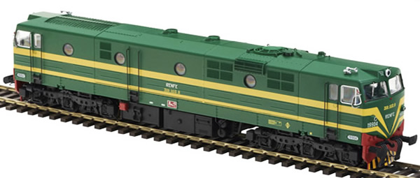 Mabar M-81512s - Spanish Diesel Locomotive 19904 of the RENFE (DCC Sound Decoder)