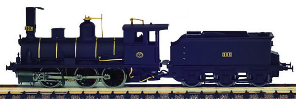 Mabar M-82205 - Spanish Steam Locomotive #203 of the MZA