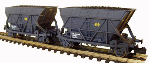 Mabar M-86300 - 2pc Hopper Wagon T2 Set Renfe grey