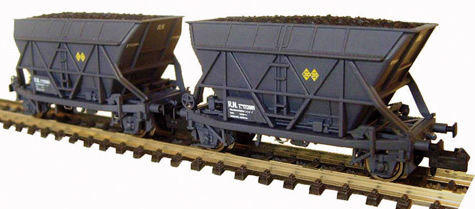 Mabar M-86302 - 2pc Hopper Wagon T2 Set Renfe grey