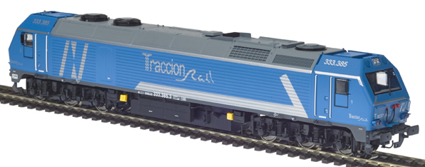 Mabar MH-58807s - Spanish Diesel Locomotive 333 AZVI TRACCION RAIL of the RENFE (DCC Sound Decoder)