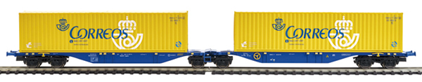 Mabar MH-58877 - 2pc Container Wagon Set CORREOS