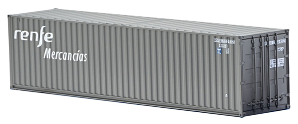 Mabar MH-58879 - Container 40 RENFE MERCANCIAS grey