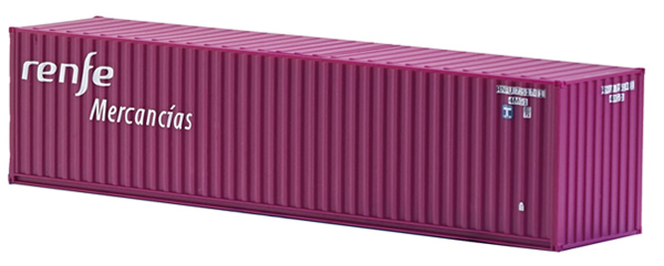 Mabar MH-58880 - Container 40 RENFE MERCANCIAS violet
