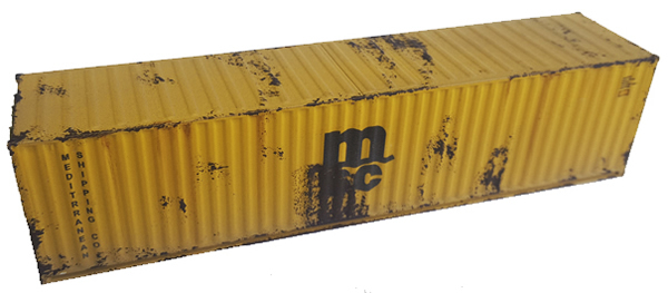 Mabar MH-58888 - Container 40 MSC weathered