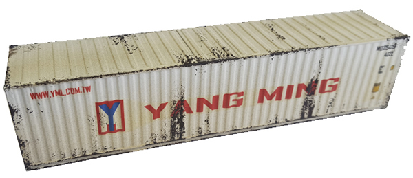 Mabar MH-58891 - Container 40 YANG MING weathered