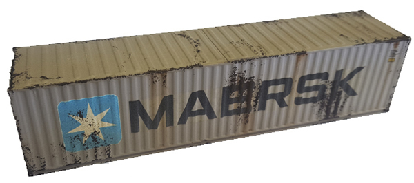 Mabar MH-58893 - Container 40 MAERSK weathered
