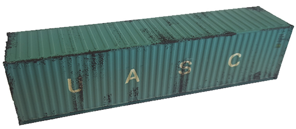 Mabar MH-58895 - Container 40 UASC weathered