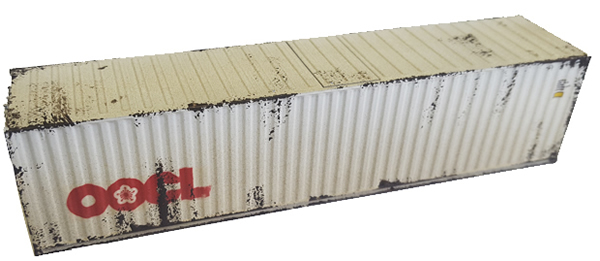 Mabar MH-58896 - Container 40 OOCL weathered
