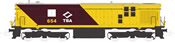 Spanish Diesel Alco Locomotive 654 of the TBA