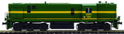 Spanish Diesel Alco Locomotive 1302 of the RENFE
