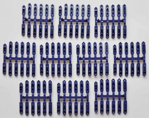 Magnorail SO-5 - 10 blue chain sets for Magnorail System SO-5