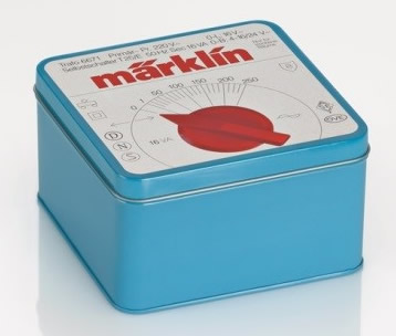 Marklin 12490 - Cookie Tin Blue Transformer