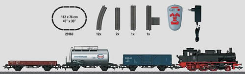 Marklin 29169 - Freight Train with a Class 59 Starter Set