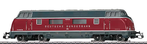 Marklin 30210 - Digital DB V 200 Diesel Locomotive with old red paint scheme (L)