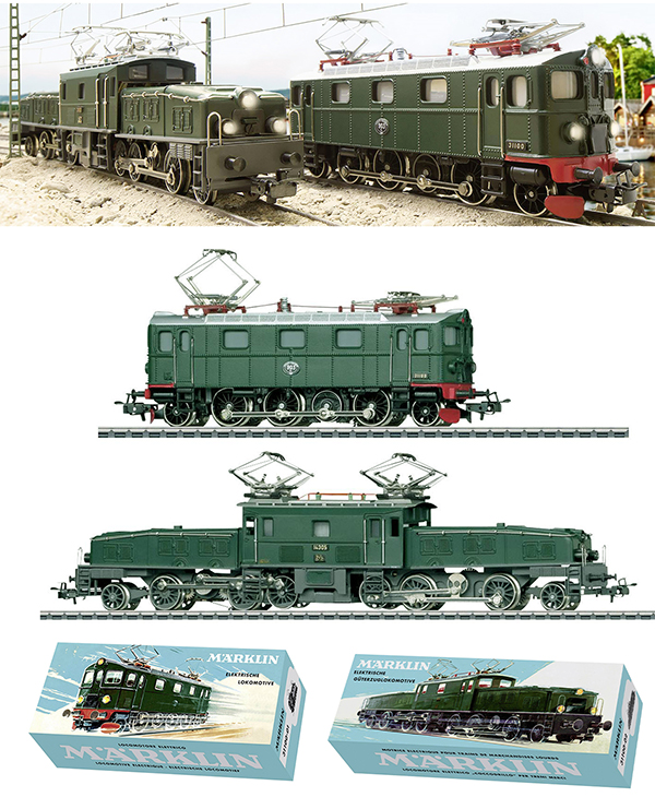 Marklin 31100 - Electric Locomotive Anniversary Set