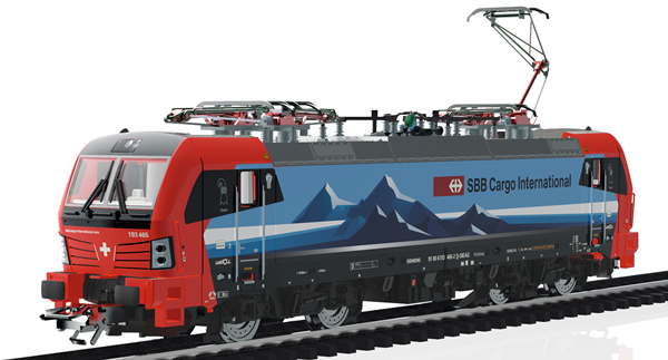 Marklin 36195 - Swiss Vectron Electric Locomotive Class 193 of the SBB Cargo (Sound)
