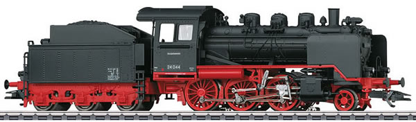 Marklin 36244 - German Steam Locomotive BR 24 with Tender of the DB (Sound Decoder)