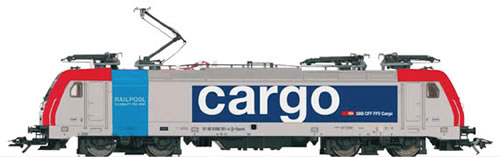 Marklin 36607 - Dgtl SBB Cargo Railpool cl 186 Electric Locomotive