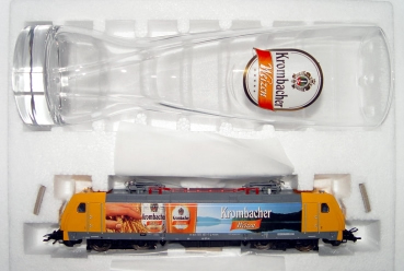 Marklin 36609 - Krombacher Beer Locomotive with Weizen Beer Glass