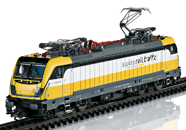 Marklin 36635 - Dgtl Swiss Rail Traffic cl 487 Electric Locomotive, Era VI