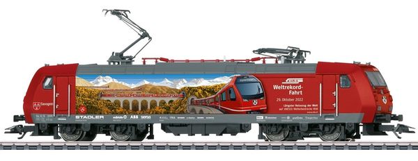 Marklin 36647 - Swiss Electric Locomotive Class 185.0 of the Rhb (Sound Decoder)