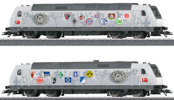 Marklin 36655 - Diesel Locomotive Class 285 Bundesliga TRAXX (Sound Decoder)