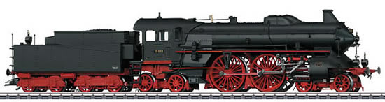 Marklin 37016 - German Steam Express Locomotive BR S2/6 w/Tender of the DRG (Sound Decoder)