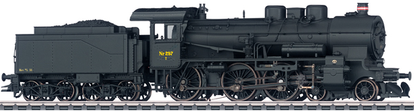 Marklin 37026 - Dgtl DSB cl Litra T 297 Steam Locomotive w/Tender, Era III