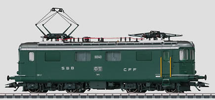 Marklin 37044 - Digital SBB/CFF/FFS class Re 4/4 I Electric Locomotive