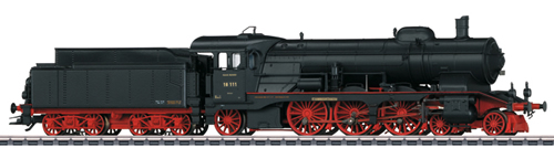 Marklin 37117 - German Express Steam Locomotive cl 18.1 w/Tender of the DRG (Sound Decoder)