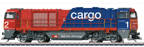 Marklin 37202 - Swiss Diesel Locomotive Cargo cl G 2000 BB of the SBB (Sound Decoder)
