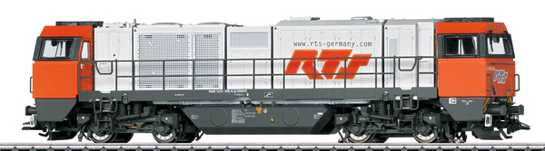 Marklin 37214 - German Diesel Locomotive Vossloh Class G 2000 BB of the RTS Rail Transport (Sound)