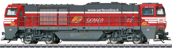 Marklin 37215 - Dgtl FS class G 2000 BB Vossloh Serfer Diesel Locomotive, Era VI