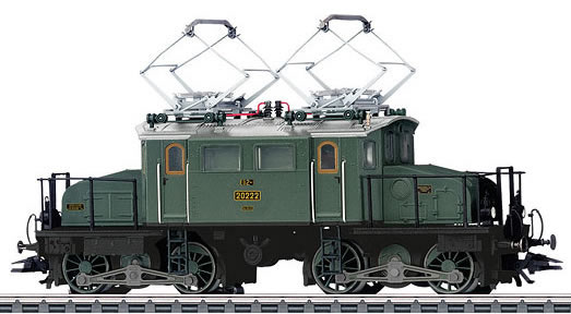 Marklin 37484 - German Electric Locomotive EG 2x2 / 2 of the Bavarian State Railways (Sound Decoder)