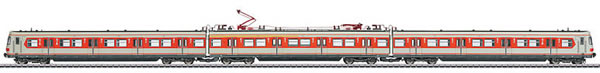 Marklin 37507 - German 3 unit Rail Car Train Class 420 S-Bahn of the DB (Sound Decoder)