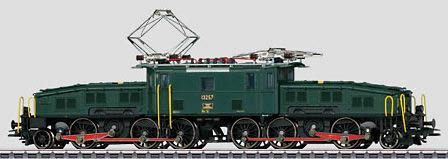 Marklin 37566 - Austrian Electric Locomotive cl Be 6/8 II Krokodil of the ÖGEG (Sound)