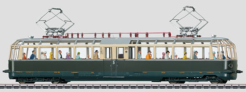 Marklin 37582 - German Electric Railcar Glass Train of the DRG (Sound)