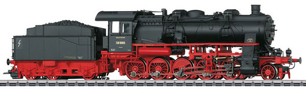 Marklin 37587 - German Freight Steam Locomotive Class 58.10-21 of the DRG (Sound Decoder)